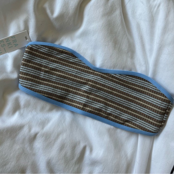 FRANKIES ROSABELLA STRIPED BANDEAU - Picture 8 of 8